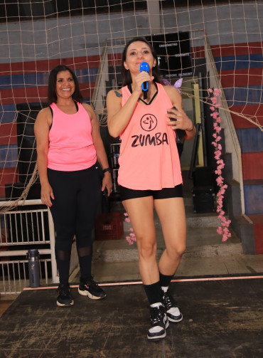 Foto 110: Aulão de Zumba e Ritmos: em especial ao Outubro Rosa!
