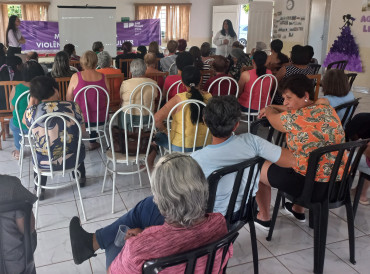 Foto 45: Ação Contra a Violência à Mulher: Agosto Lilás!