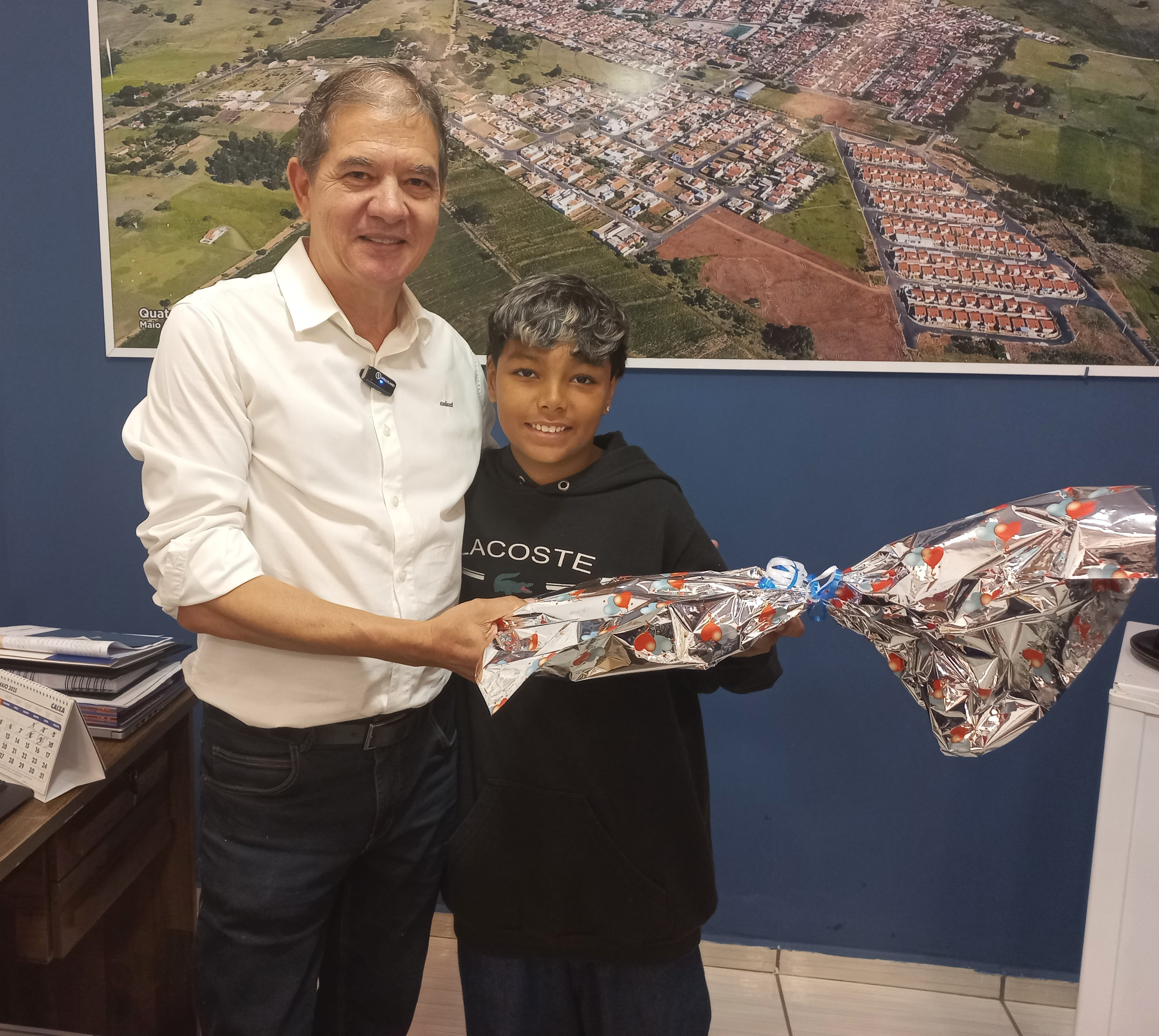 Foto 5: Premiação da Olimpíada Civap de Língua Portuguesa e Matemática 