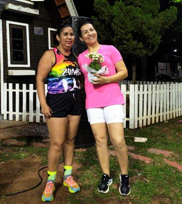 Foto 14: Caminhada e Passeio Ciclístico em prol do Outubro Rosa