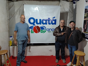 Foto 2: COMTUR de Quatá apresenta município na EXAPIT em Tupã