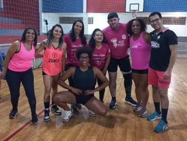 Foto 42: Aulão de Zumba e Ritmos: em especial ao Outubro Rosa!