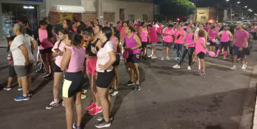 Foto 64: Caminhada e Passeio Ciclístico em prol do Outubro Rosa