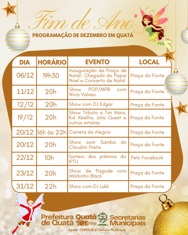 Foto 1: Natal das Fadas 2025