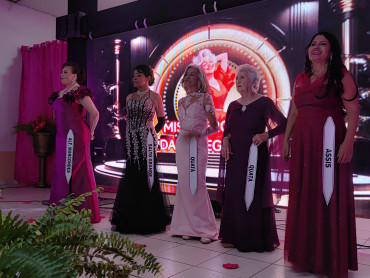 Foto 35: Candidata de Quatá vence Concurso Miss Terceira Idade Regional 2025