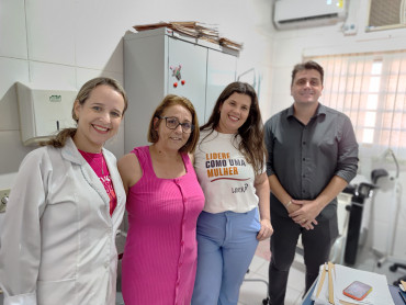 Foto 5: Saúde realiza ações alusivas a Campanha do outubro Rosa