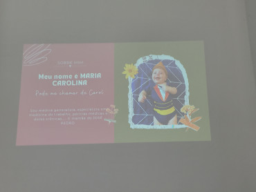 Foto 15: Palestra sobre Aleitamento Materno