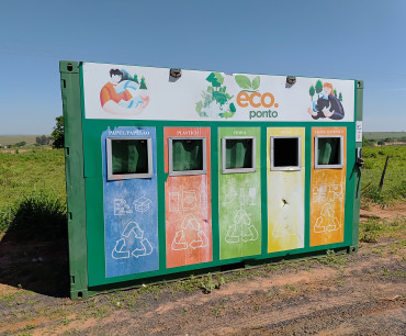 Foto 7: Implantação de caçamba e Ecoponto na Zona Rural