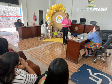 Foto 18: Palestra sobre Aleitamento Materno