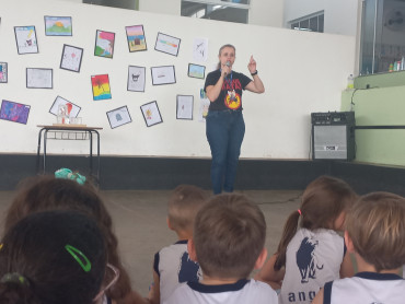 Foto 39: Saúde promove palestras de conscientização e Prevenção contra Dengue e Escorpião