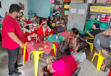 Foto 49: CAPS realiza confraternização de Natal