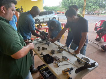 Foto 10: Prefeitura de Quatá promove capacitação com curso de Roçadora em parceria com o SENAR