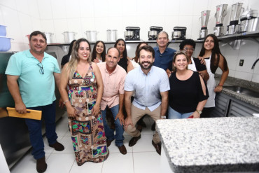 Foto 68: Prefeitura de Quatá e Estado inauguram o Projeto 'Cozinhalimento'