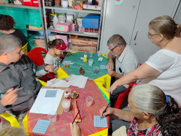 Foto 35: CAPS realiza confraternização de Natal