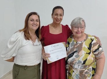 Foto 41: Entrega de certificados marca encerramento de cursos profissionalizantes em Quatá