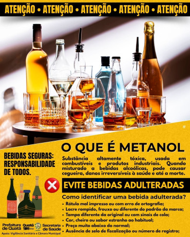 Foto 2: Bebidas Seguras: Responsabilidade de Todos!