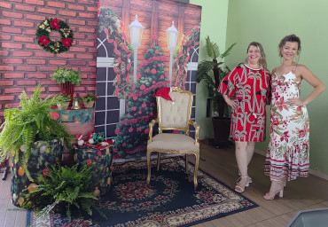 Foto 2: Em clima de Natal, Residência Terapêutica participa de confraternização