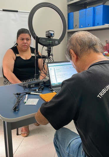Foto 14: Junta do Cartório Eleitoral realiza mais um atendimento para 1º Título de Eleitor e Regularização da Biometria