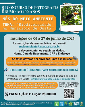Foto 1: I CONCURSO DE FOTOGRAFIA RUMO AO 100 ANOS