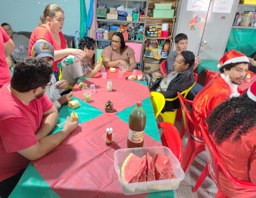 Foto 53: CAPS realiza confraternização de Natal