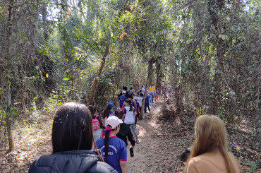 Foto 22: Alunos da Escola Orísia participam de ação educativa no Centro de Educação Ambiental de Paraguaçu Paulista