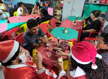 Foto 43: CAPS realiza confraternização de Natal