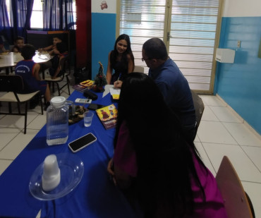 Foto 16: Escritor Vicentônio Silva visita Escolas de Quatá