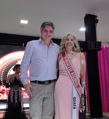 Foto 54: Candidata de Quatá vence Concurso Miss Terceira Idade Regional 2025