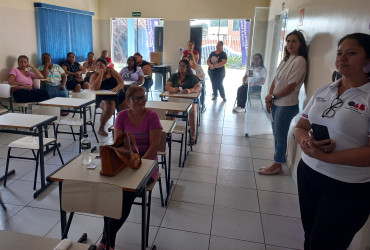 Foto 20: Ação Contra a Violência à Mulher: Agosto Lilás!