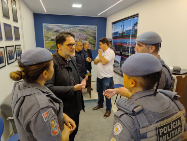 Foto 7: Prefeitura de Quatá reforça parceria com a Polícia Militar em reunião com Comando de Marília / Tupã