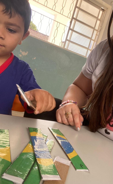 Foto 10: Creche Orísia comemora 7 de Setembro