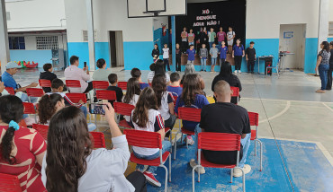 Foto 12: Programa do Sebrae incentiva alunos a serem Jovens Empreendedores