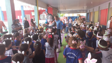 Foto 126: Entrega de Ovos de Páscoa 2025