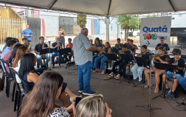 Foto 5: Primeira-dama do Estado de SP, Cristiane Freitas, visita Quatá