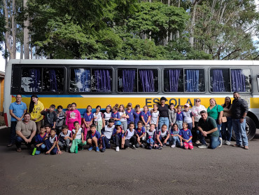 Foto 29: Prefeitura de Quata e Usina Ibéria promovem ação educativa para conservação de aves ameaçadas   