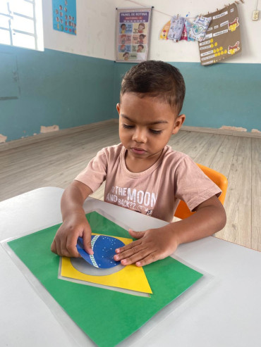 Foto 49: Creche Orísia comemora 7 de Setembro