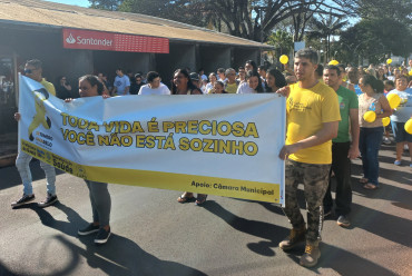Foto 85: Setembro Amarelo - Toda vida importa!