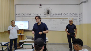 Foto 14: Guarda Municipal de Quatá realiza visita à Escola Chiquinho