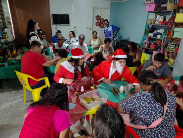 Foto 32: CAPS realiza confraternização de Natal