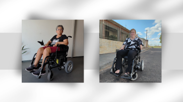 Pacientes de Quatá recebem cadeira de rodas motorizada