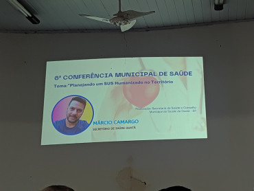 Foto 13: 6ª Conferência Municipal de Saúde reúne comunidade para discutir propostas sobre o SUS em Quatá