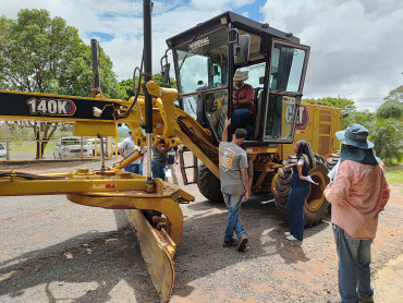 Foto 3: Curso de Operação de Motoniveladora