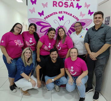 Foto 32: Saúde realiza ações alusivas a Campanha do outubro Rosa