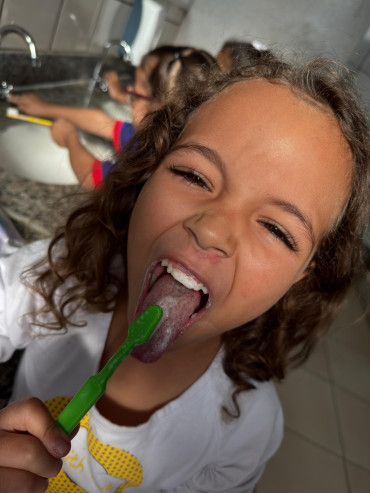 Foto 66: Saúde Bucal vai até as Escolas Municipais e particulares de Quatá