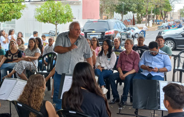 Foto 12: Primeira-dama do Estado de SP, Cristiane Freitas, visita Quatá