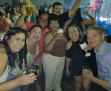 Foto 282: Funcionários Municipais de Quatá são homenageados com festa