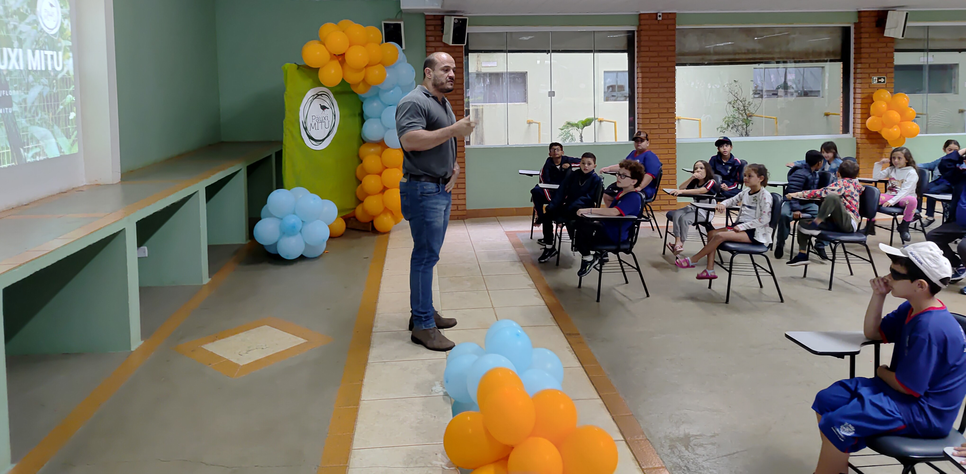 Foto 4: Prefeitura de Quata e Usina Ibéria promovem ação educativa para conservação de aves ameaçadas   