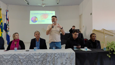 Foto 7: 6ª Conferência Municipal de Saúde reúne comunidade para discutir propostas sobre o SUS em Quatá