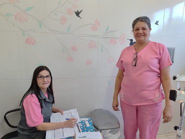 Foto 33: Saúde realiza ações alusivas a Campanha do outubro Rosa