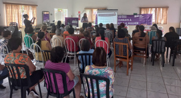 Foto 32: Ação Contra a Violência à Mulher: Agosto Lilás!